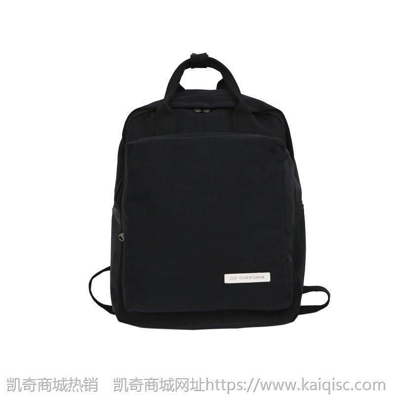 2018chic书包女韩版原宿ulzzang高中学生背包简约潮手提双肩包
