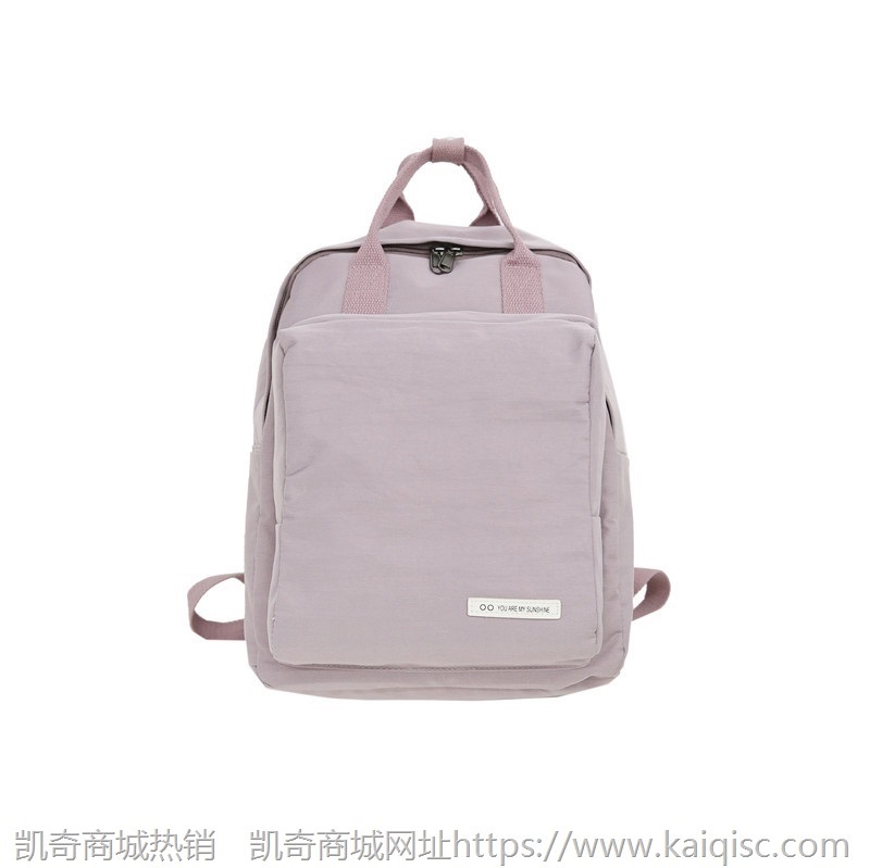 2018chic书包女韩版原宿ulzzang高中学生背包简约潮手提双肩包