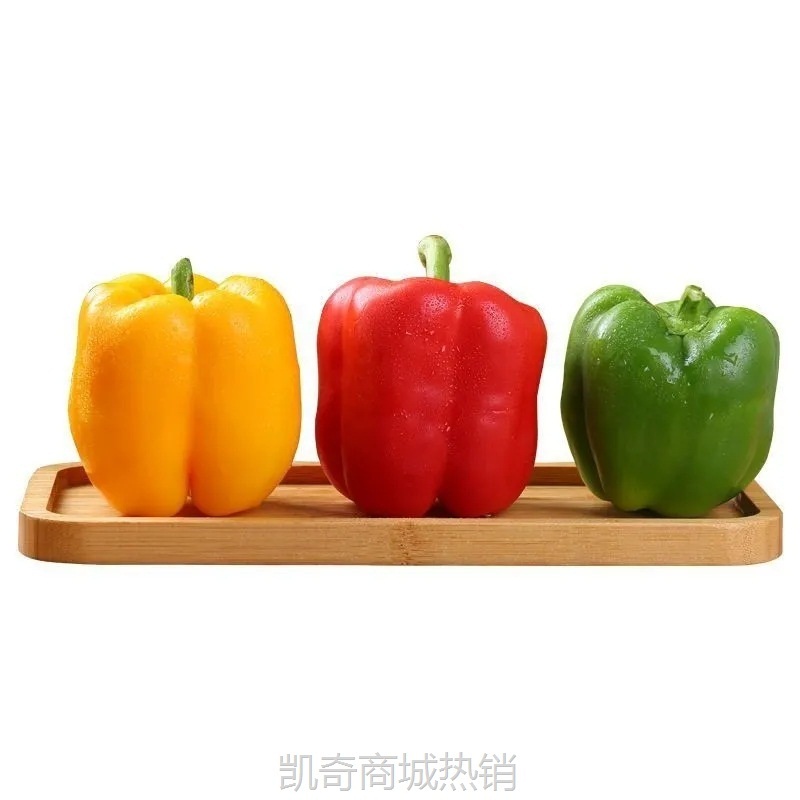 山东新鲜甜椒生吃不辣五彩椒圆椒红椒黄椒辣椒水果甜椒一件代发