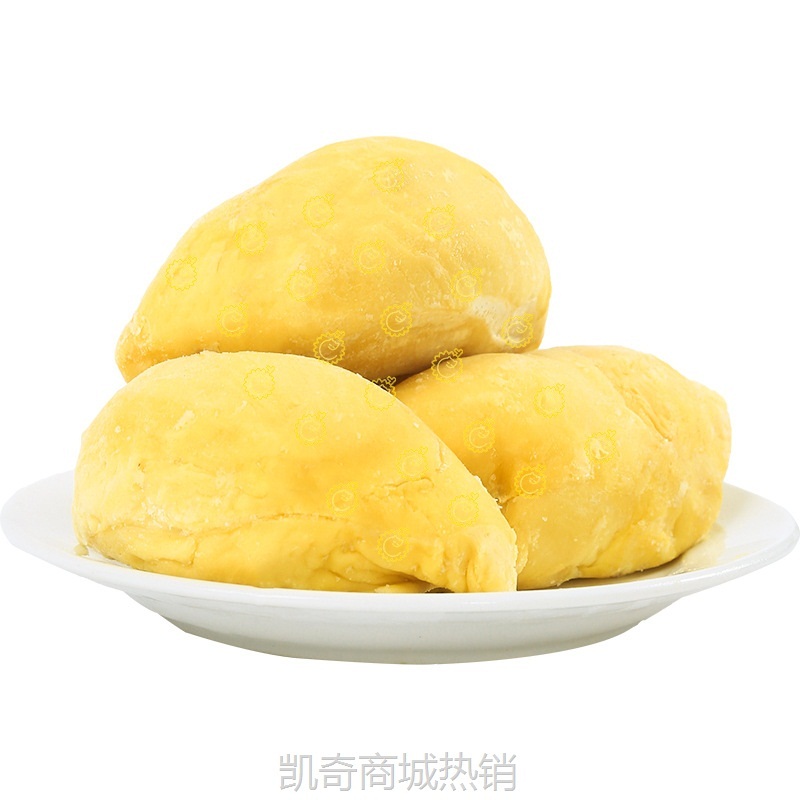 泰国金枕榴莲肉一级带籽冷冻榴莲肉批发新鲜水果产地直发整箱40斤