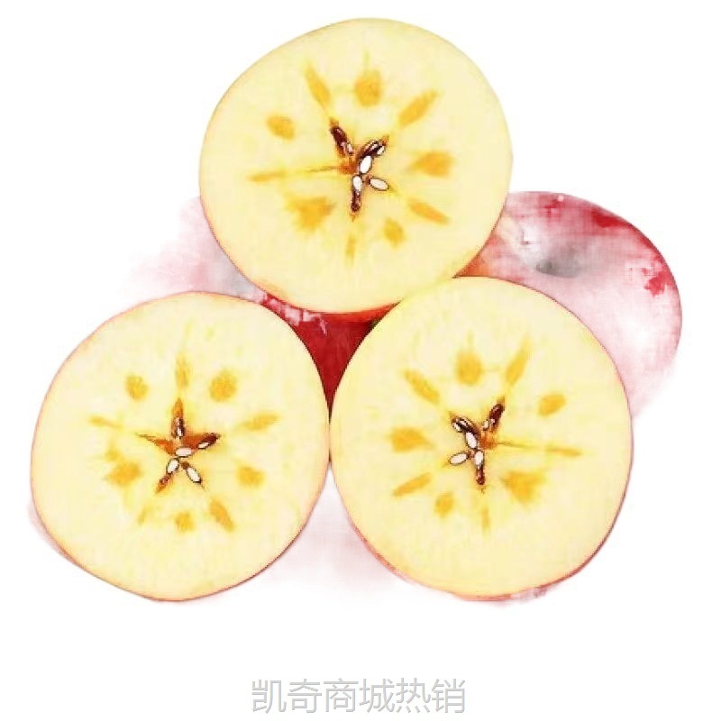 HT新疆阿克苏冰糖心红富士苹果新鲜水果脆甜整箱批发包工厂一件批