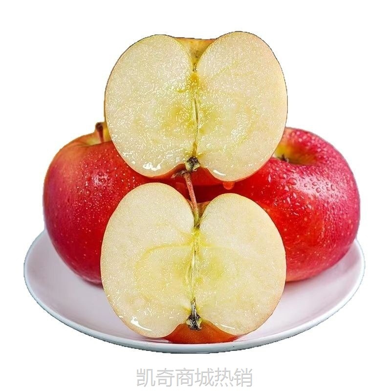 新疆阿克苏樱桃苹果4.6斤/箱脆甜多汁当季水果一件代发产地直发
