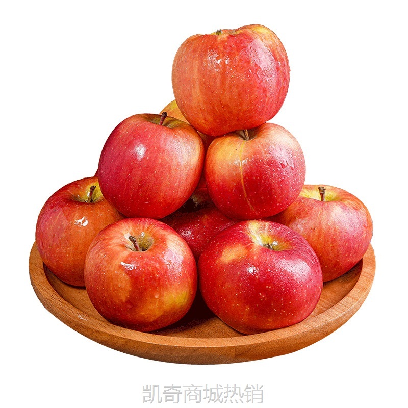 新疆阿克苏樱桃苹果4.6斤/箱脆甜多汁当季水果一件代发产地直发