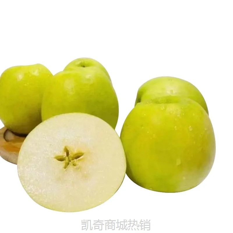 陕西瑞雪苹果新鲜当季现摘水果包邮花香苹果脆甜青苹果一件代发