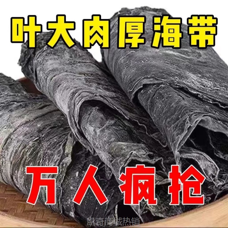霞浦海带干货日晒散装批发厚实散菜水产干货整条海带厂家批发整箱