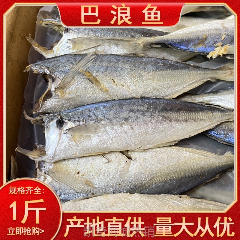 散装批发福建养殖巴浪鱼 原味咸鱼海鲜即食干货熟鱼干 一手货源