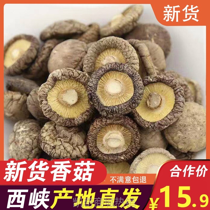 厂家直发干香菇冬菇干散装小香菇干货特产级香姑新货花菇蘑菇批发
