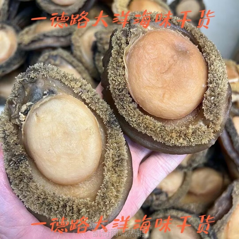 南非鲍鱼 南非干鲍南非溏心鲍鱼吉品鲍鱼 深海南非鲍鱼干货500克