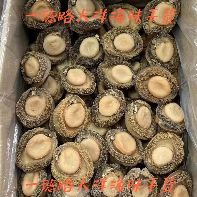南非鲍鱼 南非干鲍南非溏心鲍鱼吉品鲍鱼 深海南非鲍鱼干货500克