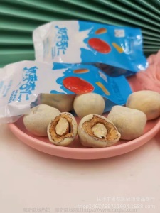 华聚奶酪枣 奶酪枣和巴旦木奶酪枣 5斤/包散装称重小零食