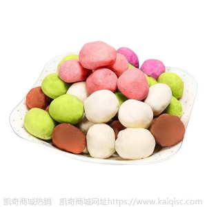 网红巴旦木奶枣夹杏仁草莓可可抹茶紫薯榴莲奶枣独立包装散货批发