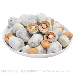巴旦木夹心奶枣散装 网红小零食批发零售独立包装抖音同款奶枣