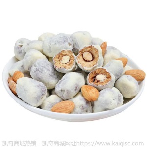 网红奶枣夹杏仁巴旦木抖音零食奶油枣奶酪枣独立包装1斤装