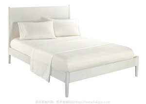 凯奇ebay家纺素色嵌条凯奇四件套 床品bed sheet set