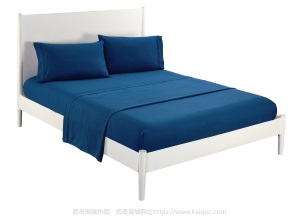 凯奇ebay家纺素色嵌条凯奇四件套 床品bed sheet set