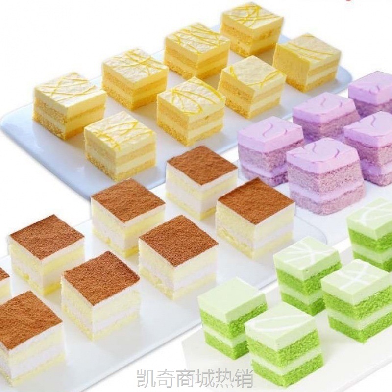 小蛋糕成品冷冻慕斯甜品台茶点小方配茶点心自助餐批发办公室