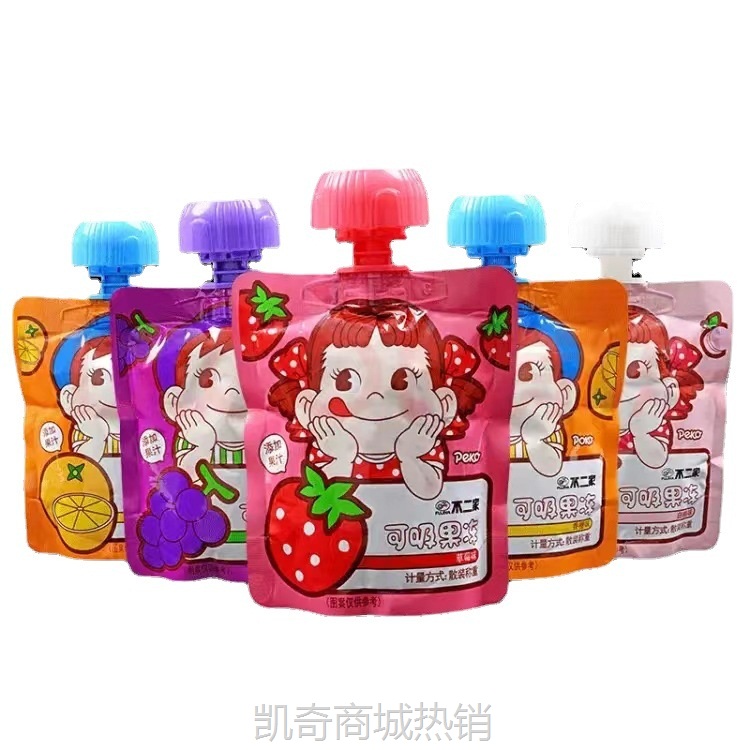 包邮【不二家吸吸果冻约78g】结婚喜糖伴手礼幼儿园超市热销零食