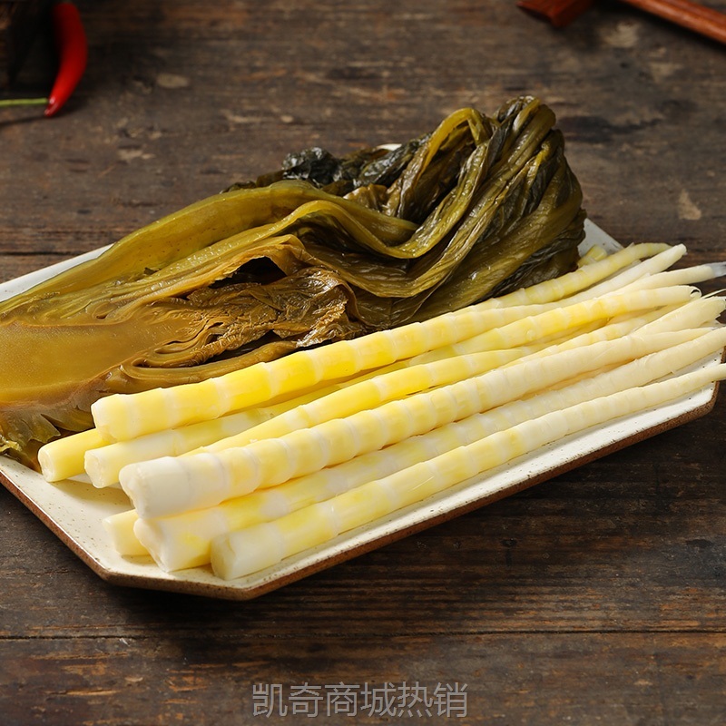 酸菜小笋湖南特产下饭菜无辣外婆菜嫩笋尖半成品菜预制菜咸菜