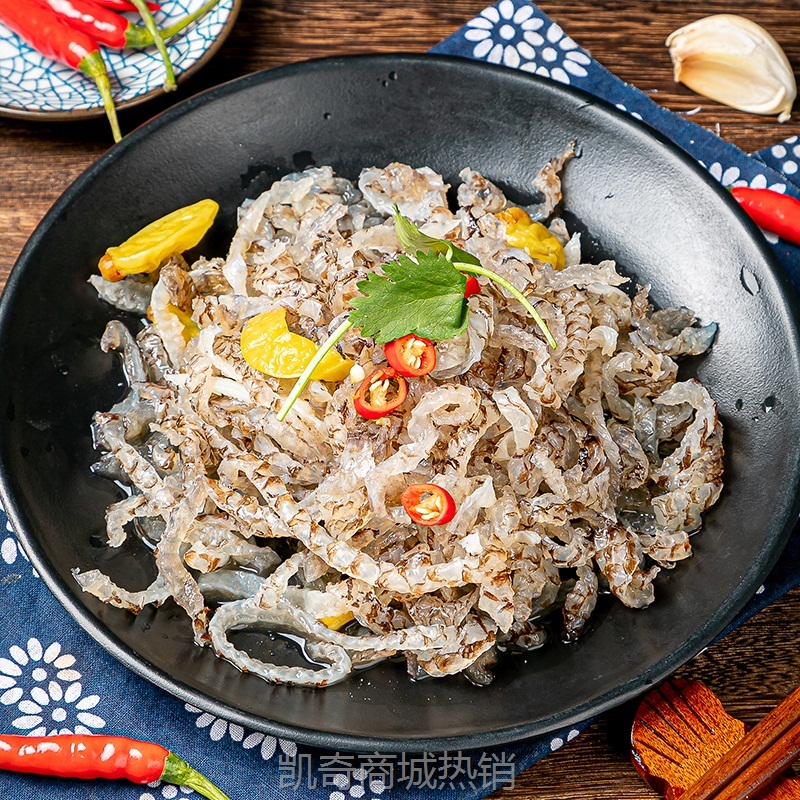 泡椒鱼皮开袋即食熟食下酒菜凉菜半成品海底捞同款速食预制菜商用