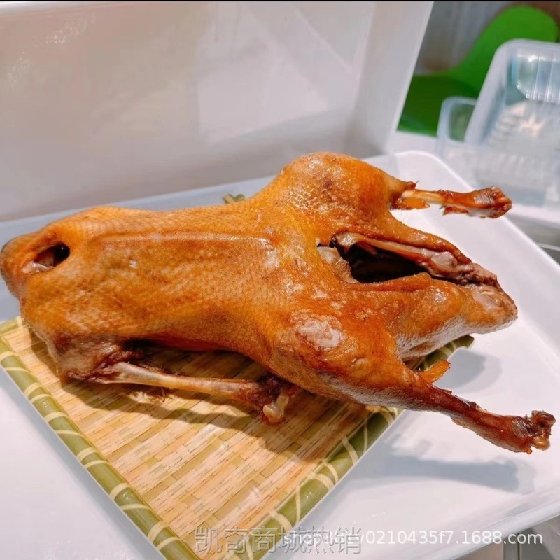 跑江湖批发全熟荣昌卤鹅预制菜全熟卤鹅餐饮店卤菜店厂家货源