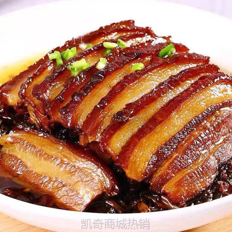 四川梅菜扣肉500g*3盒加热即食卤肉下饭菜五花肉快手菜预制菜