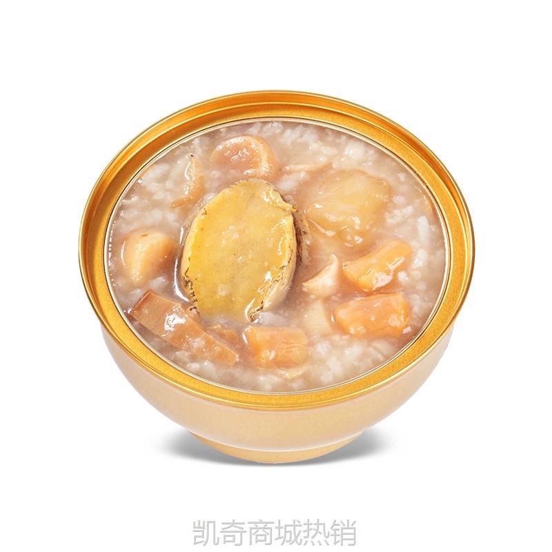 定制鲍鱼瑶柱粥即食花胶批发月子餐滋补预制菜商用批发代贴牌OEM