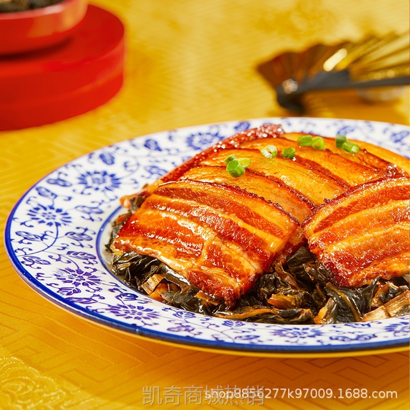 高金食品预制菜梅菜扣肉经典川菜速食产品商用家用梅菜扣肉半成品