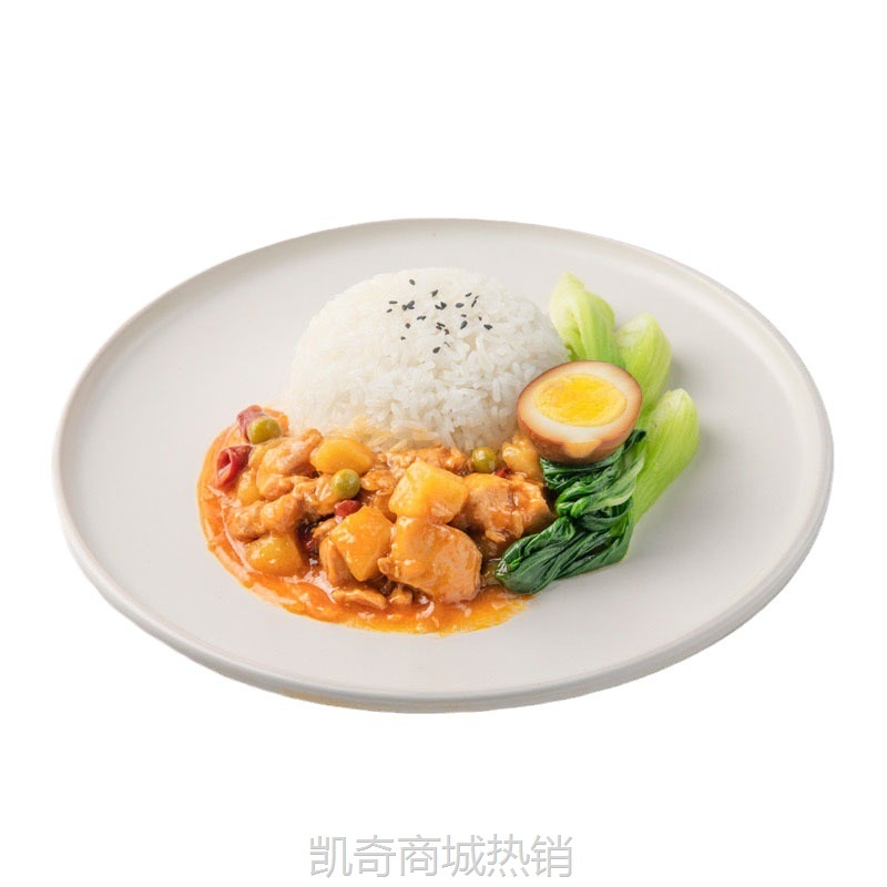 聚口福香辣鸡200g速食半成品料理包预制菜商用批发小碗菜外卖快餐