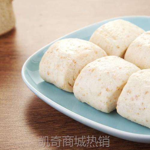 广州酒家利口福全麦馒头速冻刀切小馒头粗粮冷冻早餐即蒸早点包子