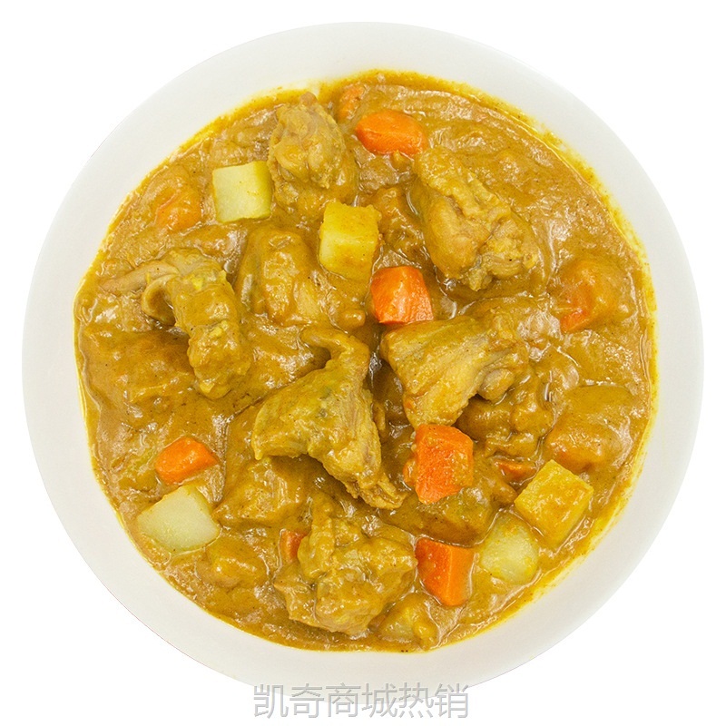 速食泰式椰香咖喱鸡肉料理包冷冻半成品菜盖饭预制菜餐饮外卖