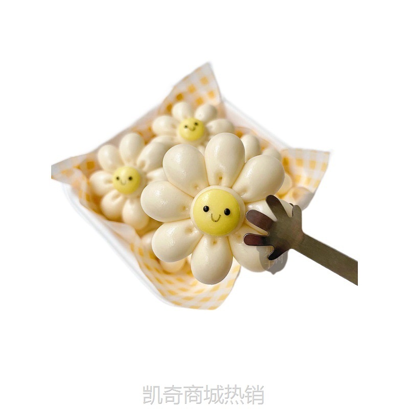 一筒妈妈花朵郁金香卡通包馒头模具 diy宝宝辅食面包雏菊花馍工具