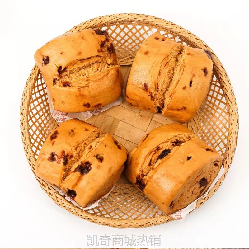 厂家批发舒汇手撕红糖馒头4*65g/袋装速冻馒头半成品家用早餐面点