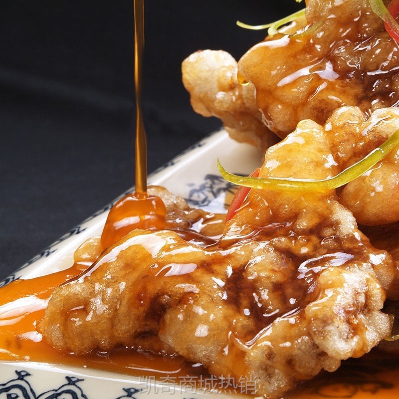 东北锅包肉加热即食猪肉里脊肉速食下饭菜空气炸锅食材预制菜批发