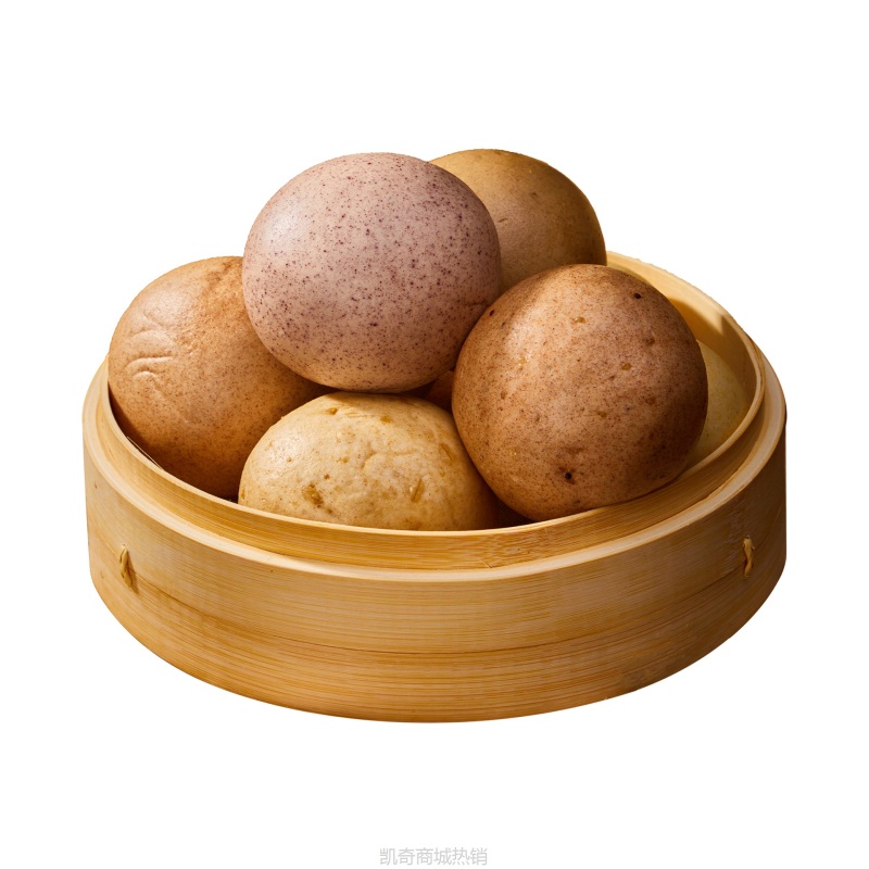 山东粗粮杂粮馒头无添加全麦荞麦藜麦健身糖人控早晚餐食物半成品