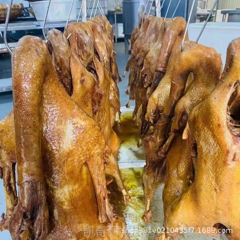 跑江湖批发全熟荣昌卤鹅预制菜全熟卤鹅餐饮店卤菜店厂家货源