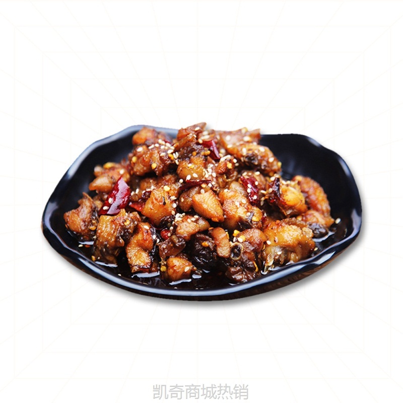 辣子鸡休闲零食散装组合100g鸡腿肉无骨鸡肉香辣小吃鸡肉丁批发