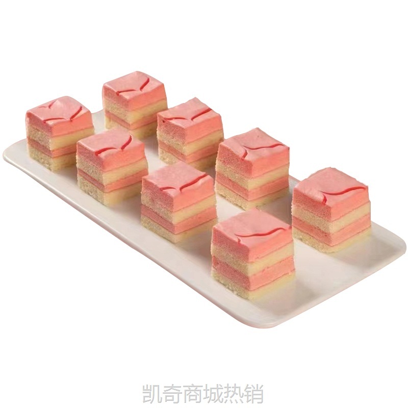 网红慕斯蛋糕小方块商用批发摆摊批发酒店一元自助餐成品甜品