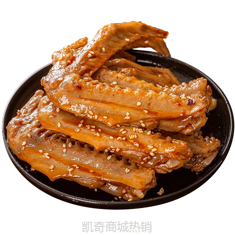 麻辣鸭翅鸭翅膀香辣卤味熟食四川美食小吃鸭脖预制菜厂家直销