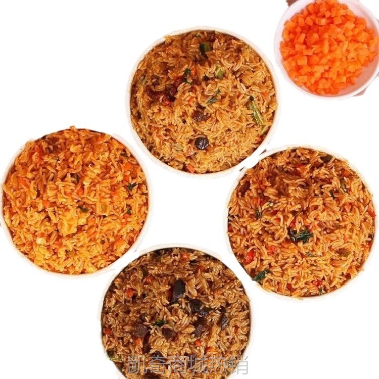 懒人米饭自热冲泡拌饭大份量宿舍即食方便免煮懒人预制菜速食快餐