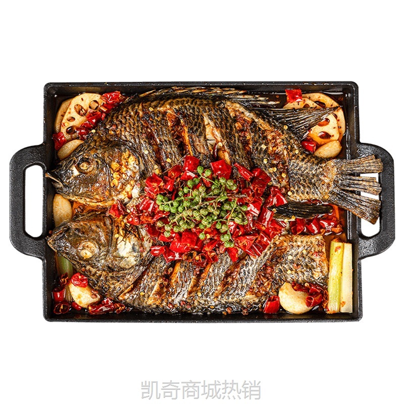 小霸龙青花椒烤鱼半成品麻辣蒜蓉味预制菜加热即食方便菜3盒共6斤