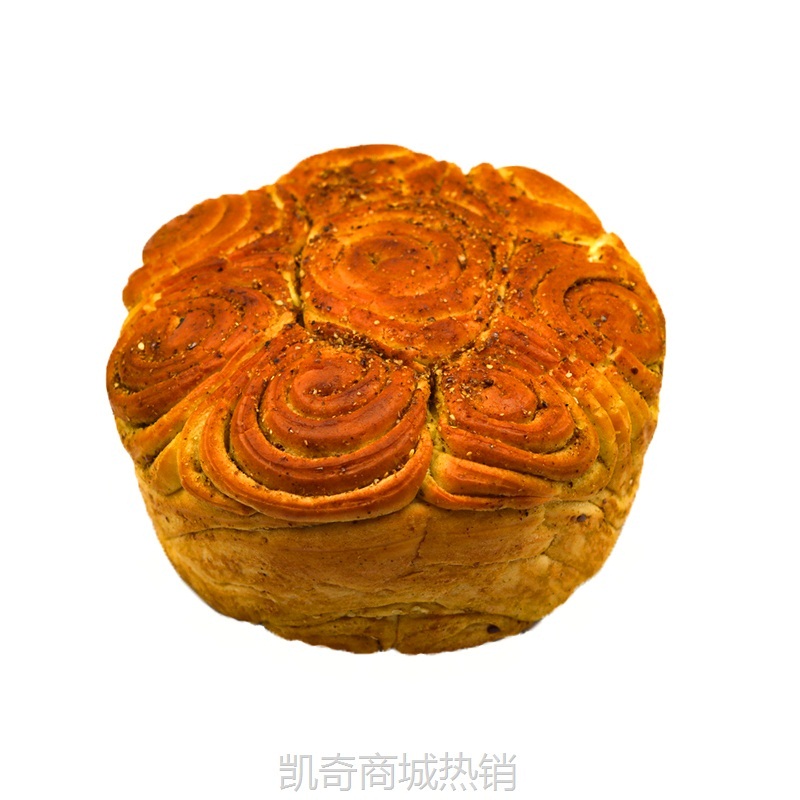 甘肃特产兰州烤花馍手工烤花卷玫瑰青海烤馍地方小吃锅盔糕点零食