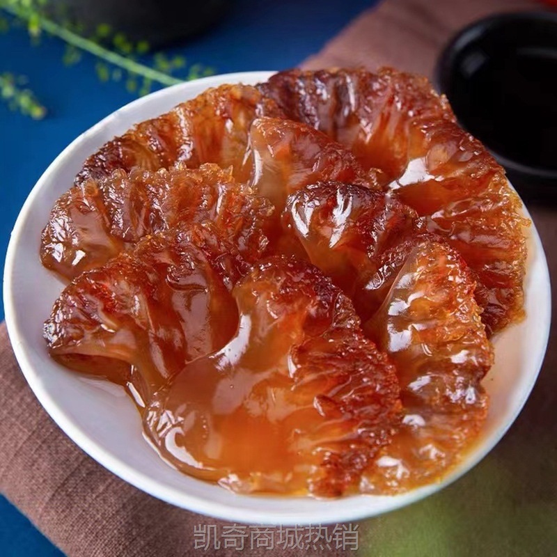 喜乐海5斤海蜇头桶装即食海蜇头盐渍海哲头即食无沙预制菜整箱