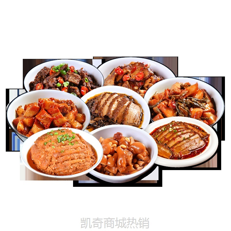 许大师冻品湘菜料理包速食小碗菜快餐半成品外卖预制菜盖浇饭食品
