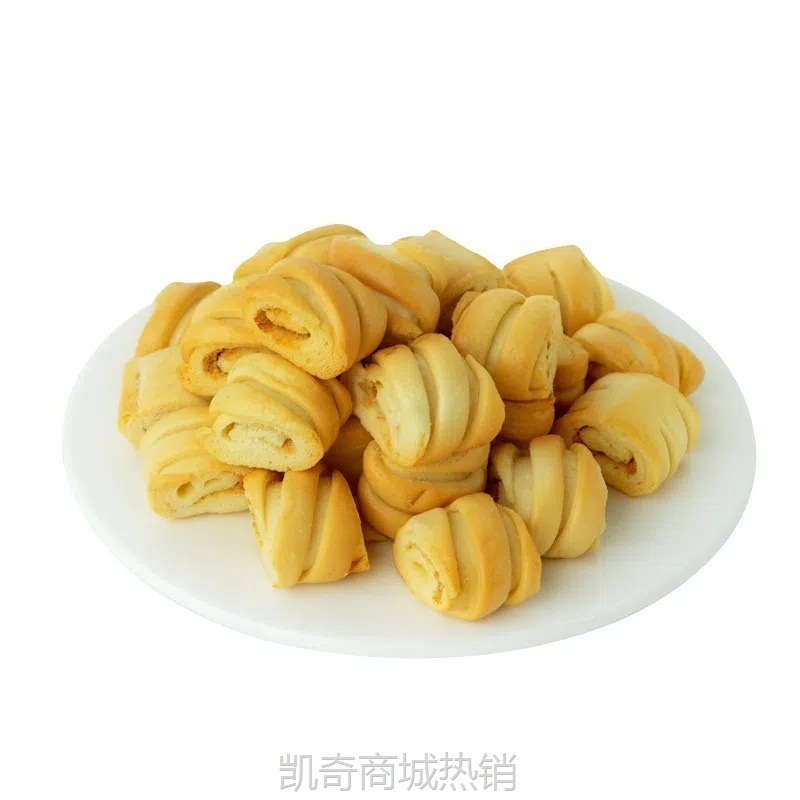 烤花馍烤花卷馍块烤馒头披萨卷多口味早餐休闲食品散装整箱