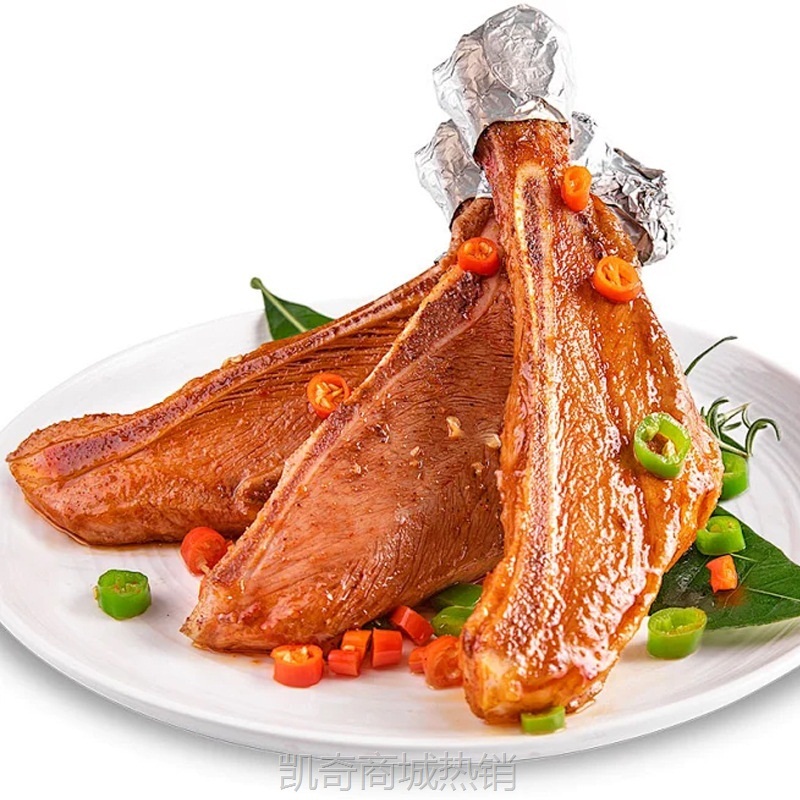 手抓扇子骨批发商用腌制猪排骨新鲜烧烤冷冻半成品酒店食材预制菜