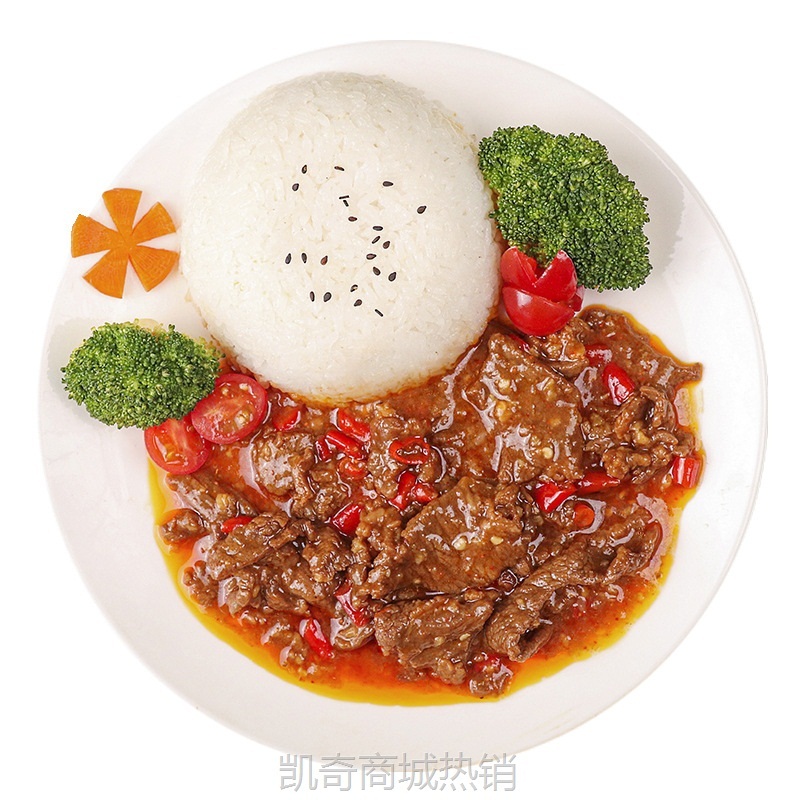 麦稻纪事小炒黄牛肉快餐外卖速食预制菜半成品小碗菜餐饮商用厂家