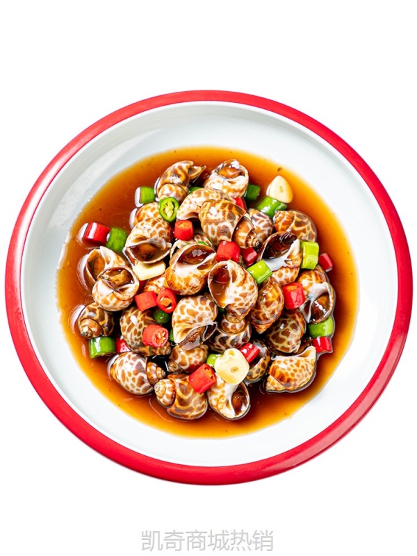 麻辣花螺500g藤椒香辣小海鲜海螺肉香螺凉菜网红小吃餐饮预制菜