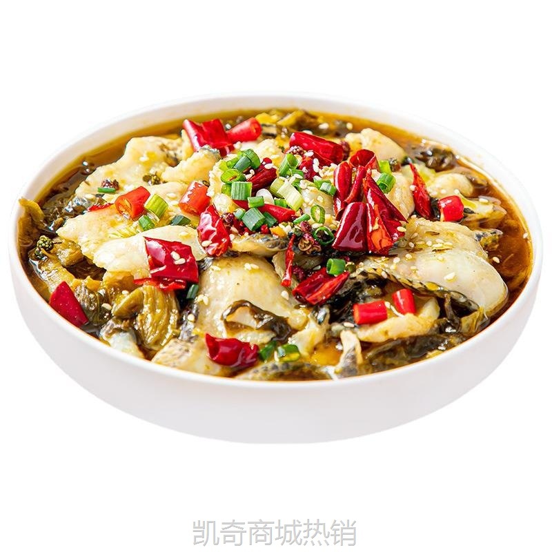 调带片550g金汤饭店美食加热即食半成品酸菜鱼配料特色菜黑鱼酒店