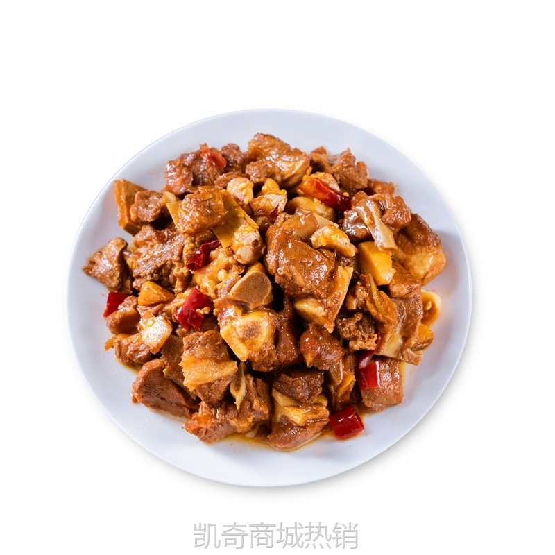 净丫菜红烧排骨200g*60包料理包商用外卖预制菜批发小碗菜半成品