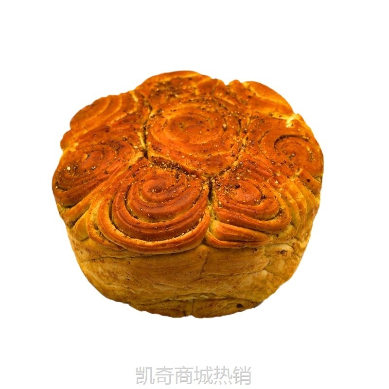 甘肃特产兰州烤花馍手工烤花卷玫瑰青海烤馍地方小吃锅盔糕点零食